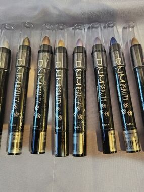 Metallic Eyeshadow Stick - Multi Shade Set (Pink, Purple, Blue, Gold)